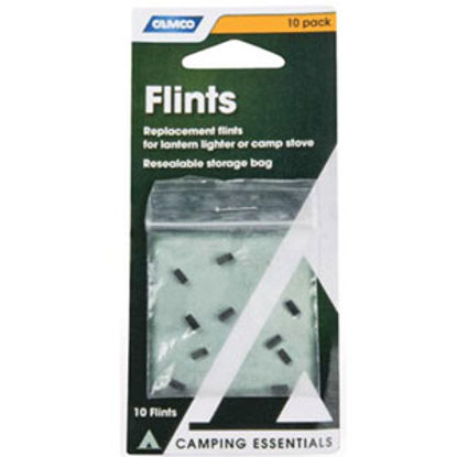 Picture of Camco  10-Pack Lighter Flint w/ Resealable Storage Bag 51025 03-0717                                                         