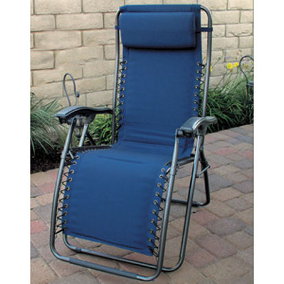 Picture of Prime Products Del Mar Plus California Blue Recliner Chair 13-4572 03-0722                                                   