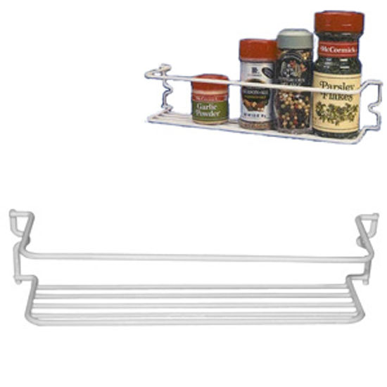 Picture of Grayline  11-1/2"L x 2-3/4"W x 2-1/2"H Vinyl Coated Single Helper Shelf 004-505 03-0782                                      