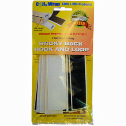 Picture of Coil n' Wrap  Hi-Temp Sticky Back Hook and Loop, 6-Pack 006-71 03-0820                                                       