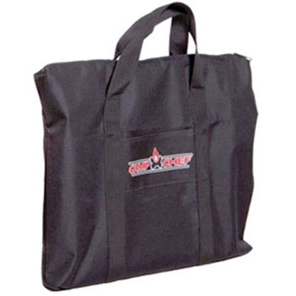 Picture of Camp Chef  17-1/2"L x 21-1/2"H Black Polyester Campfire Cookware Storage Bag SGBMD 03-0892                                   