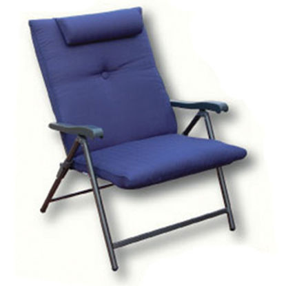 Picture of Prime Products Prime Plus California Blue Folding Chair 13-3372 03-0915                                                      