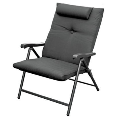 Picture of Prime Products Prime Plus Baja Black Folding Chair 13-3378 03-0920                                                           