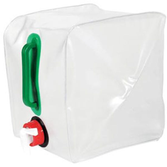 Picture of Camco  2 Gal Translucent Plastic Collapsible Water Carrier 51085 03-1013                                                     