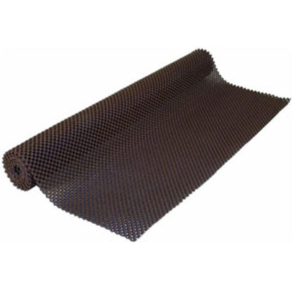 Picture of Con-Tact Grip Premium Chocolate Non-Adhesive 12"x4' Drawer Liner 04F-C6L1B-06 03-1396                                        
