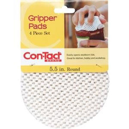 Picture of Con-Tact  4-Pack White Grip Pad Type Jar Opener KTCH-CGP001-24 03-1481                                                       