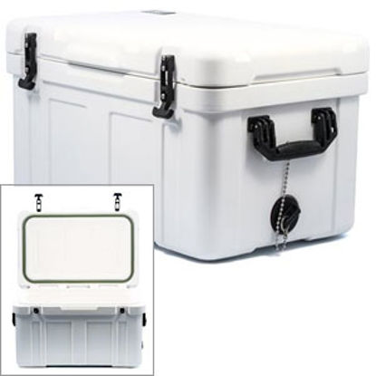 Picture of Camco Caribou Coolers White 55 Ltr Hard Beverage Cooler 51870 03-1676                                                        