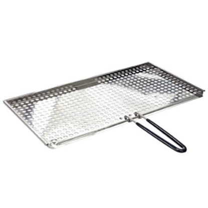 Picture of Magma  17"L x 8"W Rectangular Stainless Steel Griddle A10-297 03-1678                                                        