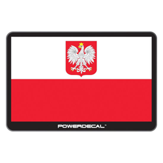 Picture of PowerDecal  Polish Flag Powerdecal PWRPOLAND 03-1776                                                                         