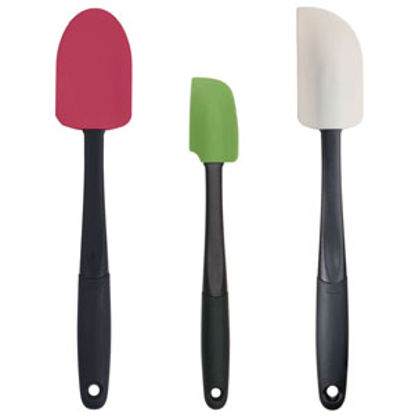 Picture of OXO Good Grips (R) 3-Pack Silicone Spatula 1238580 03-1844                                                                   