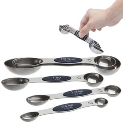 Picture of Progressive Int'l Prepworks (R) Round/ Oval Stainless Steel Measuring Spoon GT-3469 03-1898                                  