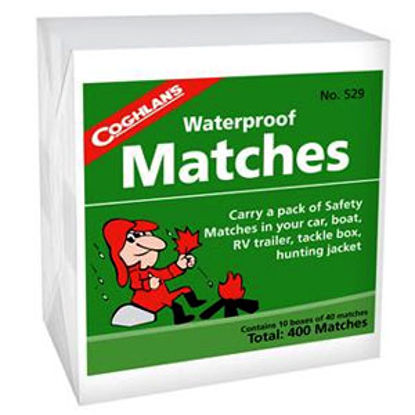 Picture of Coghlan's  10-Pack Waterproof Matches 529 03-1920                                                                            