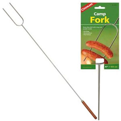 Picture of Coghlan's  41"L Campfire Roasting Fork Holds 2 Hot Dogs 9195 03-1933                                                         
