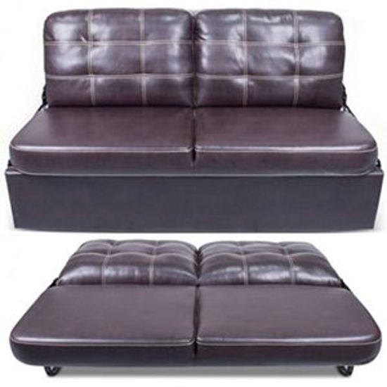 Picture of Lippert Thomas Payne Collection Melody Walnut 68" Jackknife Sofa 364581 03-2061                                              