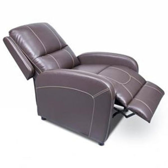 Picture of Lippert Thomas Payne Collection Majestic Chocolate PolyHyde (TM) Pushback Recliner 377054 03-2063                            