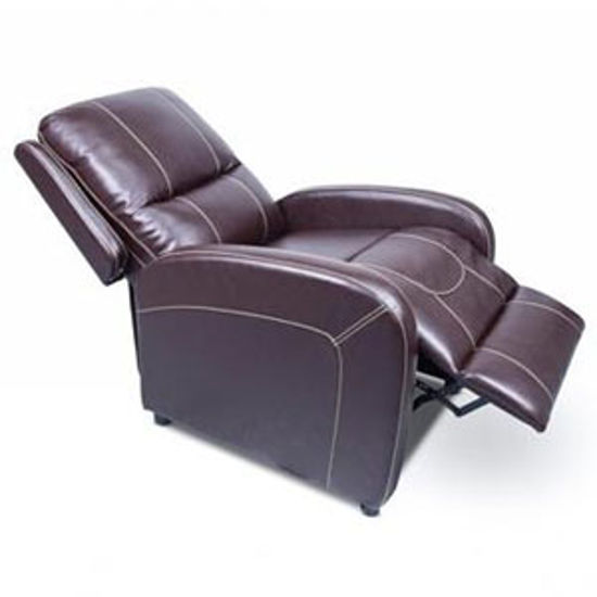 Picture of Lippert Thomas Payne Collection Jaleco Chocolate PolyHyde (TM) Pushback Recliner 380396 03-2069                              