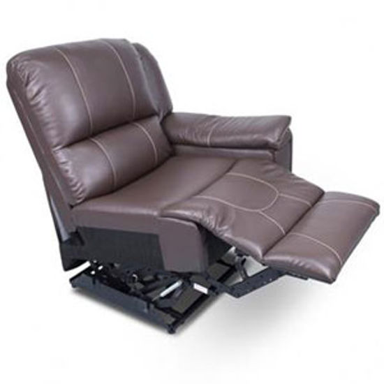 Picture of Lippert Thomas Payne Collection Majestic Chocolate PolyHyde (TM) Left Side Pushback Recliner 386637 03-2075                  