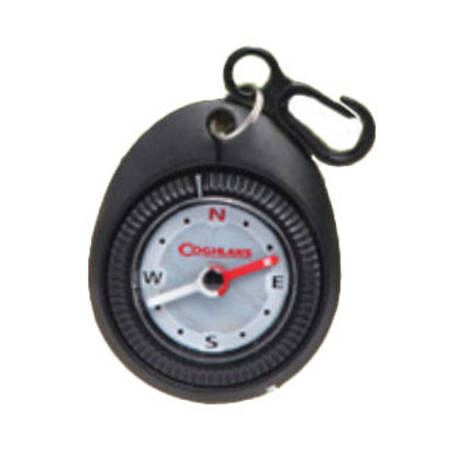 Picture of Coghlan's  White Dial Clip On Compass 1235 03-2119                                                                           