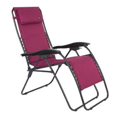 Picture of Faulkner  Fuchsia Standard Folding Recliner w/ Side Tray 52291 03-2155                                                       