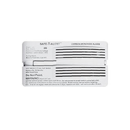 Picture of Safe-T-Alert  White 5-1/2"W x 3"H Carbon Monoxide Detector 65-541-P-WT 03-2169                                               