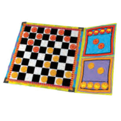 Picture of Poof-Slinky Ideal (R) Magnetic-Go Checkers Board Game For 2 Players Ages 5 And Up 8-32505TL 03-2264                          
