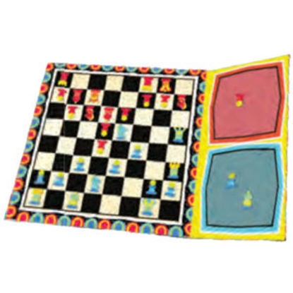 Picture of Poof-Slinky Ideal (R) Magnetic-Go Chess Board Game For 2 Players Ages 5 And Up 8-32506TL 03-2265                             