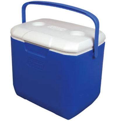 Picture of Coleman Outdoor  Blue 30 Qt 18"W x 7.183"D x 24.5"H Hard Beverage Cooler w/Coleman Logo 3000001842 03-9946                   