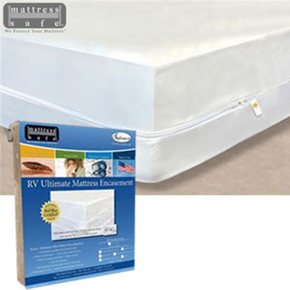 Picture of Mattress Safe Sofcover (R) White Waterproof Short King/King Mattress Protector CWU-7277.5 W 03-9959                          
