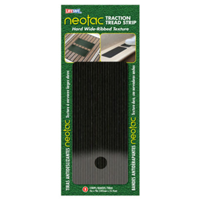 Picture of Top Tape NeoTac Black 4" x 9" Wide Rib Tread Strip RE2614RK 04-0256                                                          