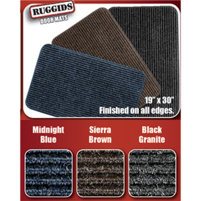 Picture of Prest-o-Fit Ruggids (TM) Midnight Blue 19" x 30" Indoor Door Mat 2-0452 04-0442                                              