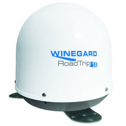 Picture of Winegard RoadTrip (R) White Roof Mount In-Motion Satellite TV Antenna RT2000T 04-6503                                        