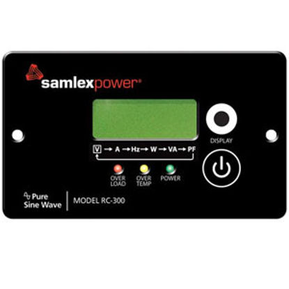 Picture of Samlex Solar  Inverter Remote Control For Samlex 3000 Watt Models w/25' Cable RC-300 04-6505                                 