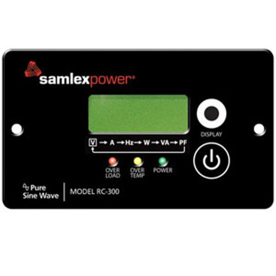 Picture of Samlex Solar  Inverter Remote Control For Samlex 3000 Watt Models w/25' Cable RC-300 04-6505                                 