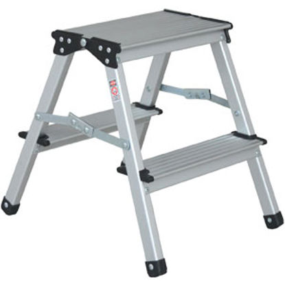 Picture of Stromberg Carlson  15-1/2"H Aluminum Step Stool PA-202 04-6578                                                               