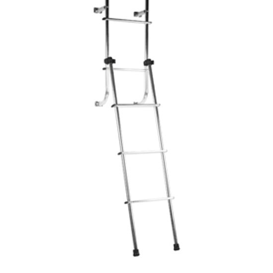 Picture of Stromberg Carlson  4' Aluminum RV Coach Rear Mount Ladder LA-148 05-0408                                                     