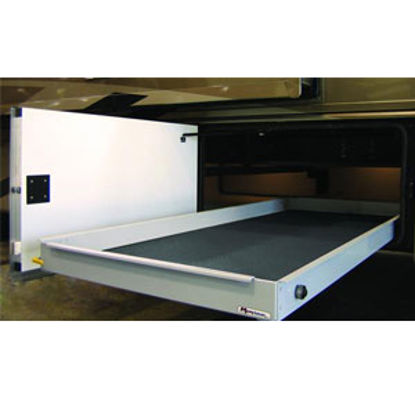 Picture of MOR/ryde MOR/stor 800 lb Powder Coat 42" W x 60" D Cargo Slide w/Flooring CTG60-4260W 05-0481                                