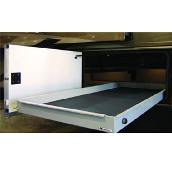 Picture of MOR/ryde MOR/stor 800 lb Powder Coat 42" W x 90" D Cargo Slide w/Flooring CTG60-4290W 05-0482                                