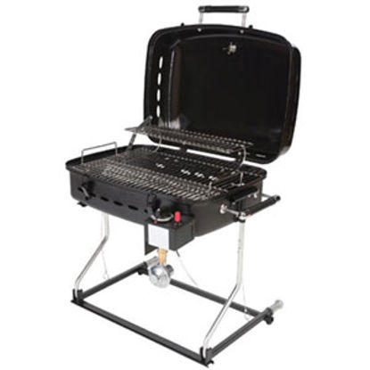 Picture of Faulkner  Rectangular Flames Steel Barbeque Grill 51322 06-0027                                                              