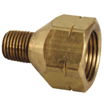 Picture of JR Products  1/4" MPT x FPOL LP Adapter Fitting 07-30095 06-0062                                                             