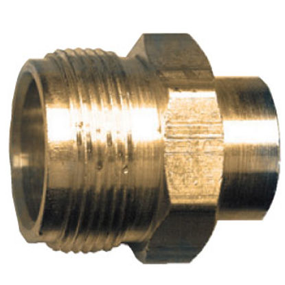 Picture of JR Products  1"- 20 MCT x 1/4" FPT LP Adapter Fitting 07-30145 06-0067                                                       