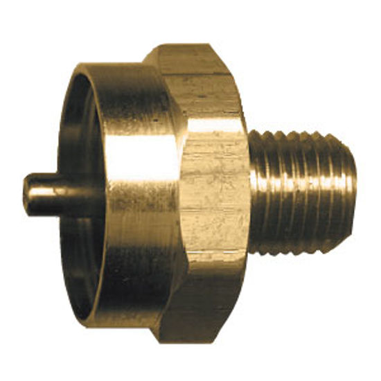 Picture of JR Products  1"- 20 FCT x 1/4" MPT LP Adapter Fitting 07-30185 06-0072                                                       