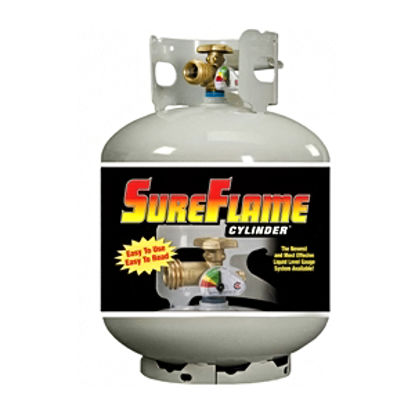 Picture of Manchester Tank SureFlame (R) 20# DOT Portable LP Tank w/Gauge & OPD Valve 10577 06-0224                                     