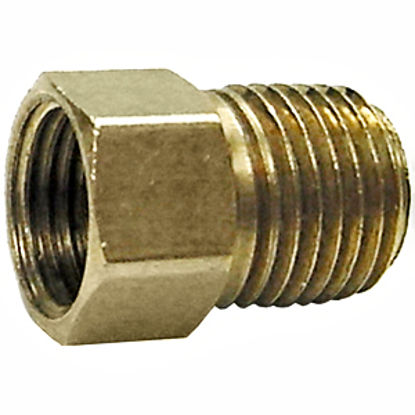 Picture of Marshall Excelsior  1/4" Female IF X 1/4" MNPT Brass LP Adapter Fitting ME2132 06-0247                                       