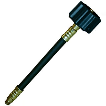 Picture of Marshall Excelsior  Female QCC Type1 Connection X 1/4" Male IF X 15"L LP Pressure Hose MER425-15 06-0280                     