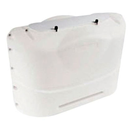 Picture of Camco  Polar White Polyethylene Double 20LB LP Tank Cover 40523 06-0300                                                      