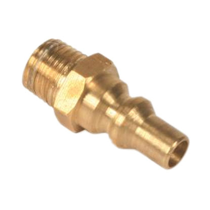 Picture of Camco  1/4" Male NPT x Male Quick Connect Brass LP Hose Connector 59903 06-0473                                              