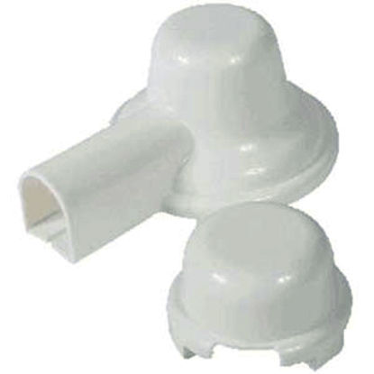 Picture of Camco  2-Pack White Cover For Two Stage Propane Regulator 59344 06-0556                                                      