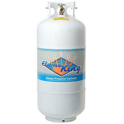 Picture of Flame King  40 lb DOT Portable LP Tank w/ Valve  06-0617                                                                     