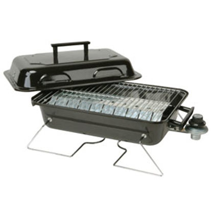 Picture of MarshAllan  Rectangular Steel LP Barbeque Grill 30005 06-0641                                                                
