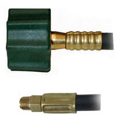 Picture of Marshall Excelsior  Female QCC Type1 X 1/4" Male IF X 18"L LP Hi-Pressure Hose MER425NL-18 06-0696                           
